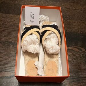 Brand new never worn Castaner slides!! Size 40!